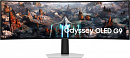 Монитор Samsung 49" Odyssey OLED G9 S49CG930SI серебристый OLED LED 32:9 HDMI M/M матовая HAS 250cd 178гр/178гр 5120x1440 240Hz FreeSync Premium Pro D