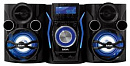 Минисистема BBK AMS110BT черный/темно-синий 120Вт/CD/CDRW/FM/USB/BT