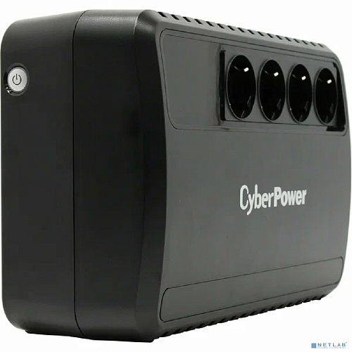 CyberPower BU850E ИБП {OffLine, 850VA/425W, 4 EURO), 12В/7,2 Ач х 1}