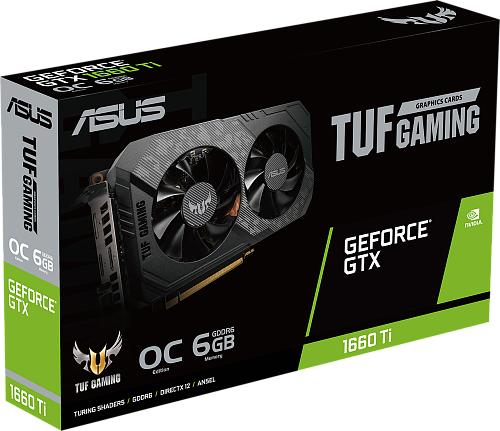 Видеокарта/ TUF-GTX1660TI-O6G-EVO-GAMING