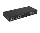 Коммутатор Gigabit Ethernet OSNOVO SW-7042 Коммутатор Gigabit Ethernet на 4 RJ45 + 2 SFP. Порты: 4 x GE (10/100/1000Base-T), 2 x GE SFP (1000Base-FX).