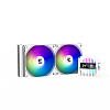 Zalman CPU Liquid Cooler 240mm, ARGB, white