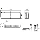 F.ETALON Аккумулятор FTE 12-80 (12 В 80 Ач,Резьба под болт М6)
