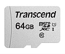 Карта памяти MICRO SDXC 64GB C10 TS64GUSD300S TRANSCEND