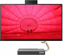 Моноблок Lenovo IdeaCentre 5 24IOB6 23.8" Full HD i7 11700T (1.4) 8Gb SSD512Gb UHDG 750 Windows 10 Home GbitEth WiFi BT 120W клавиатура мышь Cam темно