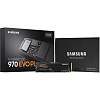 Твердотельные накопители/ Samsung SSD 970 EVO Plus, 250GB, M.2(22x80mm), NVMe 1.3, PCIe 3.0 x4, 3-bit MLC, R/W 3500/2300MB/s, IOPs 250 000/550 000,
