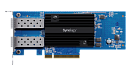 Сетевой адаптер Synology 10\25 Gigabit Dual port SFP+ PCIe 3.0 x8 adapter (incl LP and FH bracket)