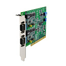 Объединительно-интерфейсные платы Advantech Universal PCI адаптер PCI-1602B-CE Advantech 2xRS-232/422/485 разъем DB9 Male / c защитой от перенапряжени
