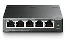коммутатор TP-Link TL-SG1005P, 5-Port Gigabit Desktop Switch with 4-Port PoE+, 65 W