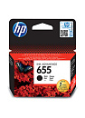 Cartridge HP 655 для Deskjet IA 3525/5525/4515/4525, черный (550 стр)