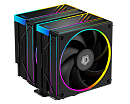Кулер для процессора ID-COOLING FROZN A620 ARGB LGA1700/1200/115X/AM5/AM4 (6шт/кор, TDP 270W, PWM, черный, 6 тепл.трубок + медная база, DUAL ARGB FAN