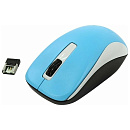 Genius Мышь NX-7005 Blue { оптическая, 800/1200/1600 dpi, радио 2,4 Ггц, 1хАА, USB} [31030127104]