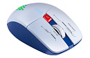 Мышь беспроводная TISA GM-126 белая/синяя 52126 DEFENDER