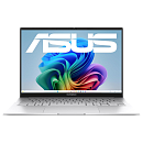 Ноутбук ASUS Zenbook 14 UX3405CA-ST1109 Intel Core Ultra 9 285H/32Gb (soldered D5)/SSD1Tb/UMA/14"/OLED/WQXGA+/2880x1800/120Hz/NoOS/Foggy Silver/1.2kg