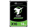 Жесткий диск SEAGATE Жесткий диск/ HDD SATA 14Tb Exos 14GB 7200 256MB 1 year warranty (replacement ST14000NM001G)