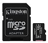 kingston secure digital flash card 512gb sdxc canvas select plus 100r c10 uhs-i u3 v30
