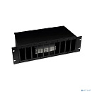 Cabeus FO-19-10FP-BK Кросс бокс оптический 19" 3U на 10 адаптерных панелей, цвет черный