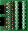 Клеммный модуль с 2 разъемами IDC-20