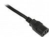 Шнур питания ITK PC-C13D-2M C13-Schuko проводник.:3x1.5мм2 2м 230В 10А черный