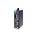 4-портовый преобразователь RS-232/422/485 в Ethernet с изоляцией 2 КВ, соответствует IEC62443-4-2, с расширенным диапазоном температур, второго поколе