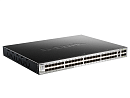 Коммутатор D-Link PROJ Управляемый L3 стекируемый коммутатор, 48x1000Base-X SFP, 2x10GBase-T, 4x10GBase-X SFP+, CLI, порт управления 1000Base-T, консо