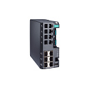 Управляемый коммутатор Gigabit Ethernet c портами 8 x 10/100BaseT(X), 4 x 100/1000BaseSFP, 2 x 1000/2500BaseSFP, с питанием 110/220 В пост./перем., с