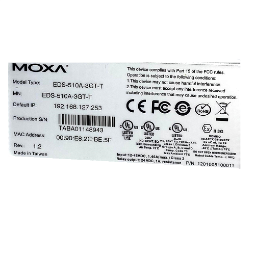 EDS-510A-3GT-T (уценка 1)