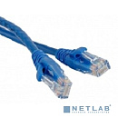 Патч-корд Lanmaster UTP LAN-PC45/U5E-3.0-BL вилка RJ-45-вилка RJ-45 кат.5е 3м синий LSZH (уп.:1шт)