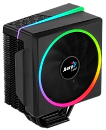 Aerocool Cylon 4 145W / ARGB / PWM/ Intel 115*/775/1200/2066/2011/1700/ AMD/Heat pipe 6mm x4