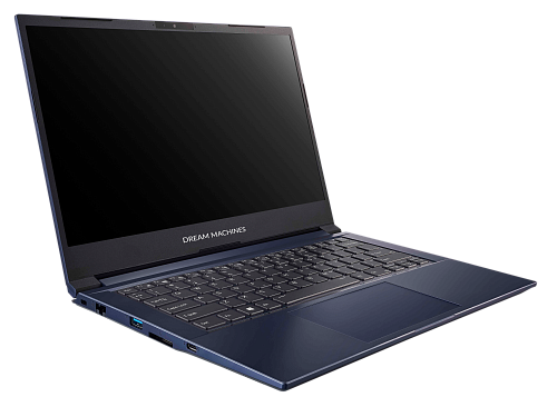 Ноутбук Dream Machines G1650Ti-14RU57 14"(1920x1080 WVA 60Hz)/Intel Core i7 1165G7(2.8Ghz)/16384Mb/1024SSDGb/noDVD/Ext:nVidia GeForce