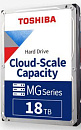 Жесткий диск SAS 18TB 7200RPM 12GB/S 512MB MG09SCA18TE TOSHIBA