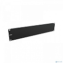 NTSS Панель 2U заглушка NTSS, крепление 19 2U, черный RAL 9005 NTSS-FUB-2U-BL
