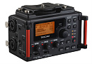 Рекордер мобильный [DR60DMK2] Tascam [DR-60DMK2] 4-х канальный, АЦП/ЦАП: 24 бит/96 кГц, 20-20000 Гц, THD: 0,02%, S/N: 92 дБ, 2xCombo XLR/TRS Jack, 2x1