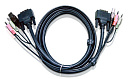 ATEN CABLE DVI-I(s)/USBA/SP.MC-DVI(s)/USB B/, 3m