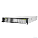Компьютерный корпус IW-RS224-07 SLIMSAS BP 1200W*2/PDB/FAN 8038mm*4/ SLIMSAS*8 + SAS3 expander BP + rear 2.5" HDD module, tray with GRAY color wi