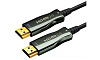 Кабель HDMI Wize [AOC-HM-HM-25M] оптический, 25 м, 4K/60HZ 4:4:4, v.2.0, ARC, 19M/19M, HDCP 2.2, Ethernet, черный, коробка