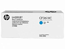 Картридж лазерный HP 508X CF361XC голубой (9500стр.) для HP CLJ M552/M553