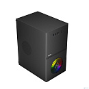 CBR Корпус mATX Minitower V867, без БП, 1*USB 3.0, 2*USB 2.0, HD Audio+Mic, Rainbow Fan, Black [PCC-MATX-V867-WPSU]