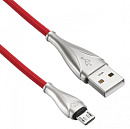 Кабель Digma USB (m)-micro USB (m) 3м красный