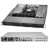 Сервер SUPERMICRO SuperServer 1U 5019P-WTR noCPU(1)Scalable/TDP 70-205W/ no DIMM(6)/ SATARAID HDD(4)LFF/ 2x10GbE/ 2xFH, 1xLP, M2/ 2x500W