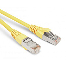 Hyperline PC-LPM-STP-RJ45-RJ45-C5e-15M-LSZH-YL Патч-корд F/UTP, экранированный, Cat.5е, LSZH, 15 м, желтый