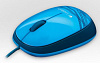 Мышь Logitech M105 синий/темно-синий оптическая (1000dpi) USB для ноутбука (2but)