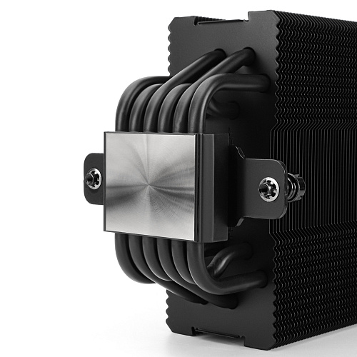 Кулер для процессора/ Thermalright Burst Assasin 120 EVO Dark (4-pin PWM, 156mm, Ni/CU, 6x6mm, 2x120mm, 66.17CFM, 25.6dBA, 1550RPM, S: 1700, 1200,