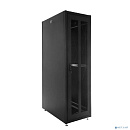 ЦМО Шкаф телекоммуникационный напольный ЭКОНОМ 42U (600 x 1000) дверь перфорированная 2 шт., цвет черный (ШТК-Э-42.6.10-44АА-9005)