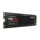 Твердотельный накопитель SSD Samsung 990 PRO Black M.2 2280 MZ-V9P1T0BW 1TB Client SSD PCI-E 4.0 x4, V-NAND 3-bit MLC, 7450/6900, 600TBW