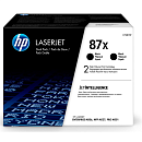 Картридж Cartridge HP 87X для LJ M506/M501/M527, двойная упаковка (2*18 000 стр.)