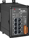 Коммутатор 8 x 10/100/1000BaseTX, питание +10 ~ +30 В пост., металлический корпус