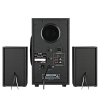 SVEN MS-2070, чёрный, акустическая система 2.1, мощность (RMS):30Вт + 2x15 Вт, FM-тюнер, USB/SD, дисплей, пульт ДУ, Bluetooth