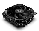 Кулер для процессора ID-COOLING IS-37-XT BLACK LGA1700/1200/115X/AM5/AM4 низкопрофильный высота 37mm (24шт/кор, TDP 95W, PWM, 3 тепл.трубки прямого ко