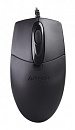Мышь A4Tech OP-720 черный оптическая (1200dpi) USB (3but)